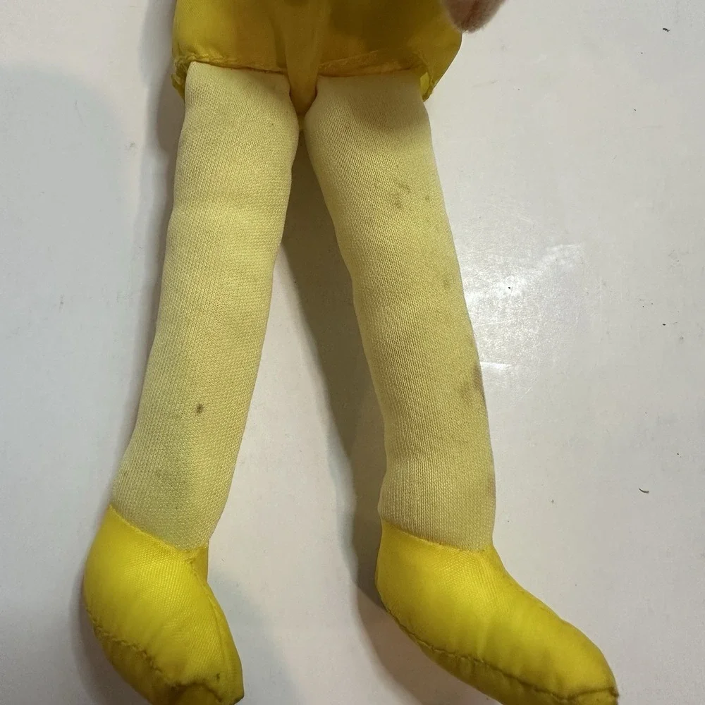 1983 Rainbow Brite Canary Yellow Plush Doll Vtg Toy Hallmark Cards‎ Mattel Inc
